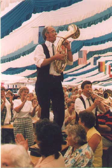 photo The A.M.Brass Band leaving the stage